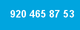 920 465 87 53 920 465 87 53